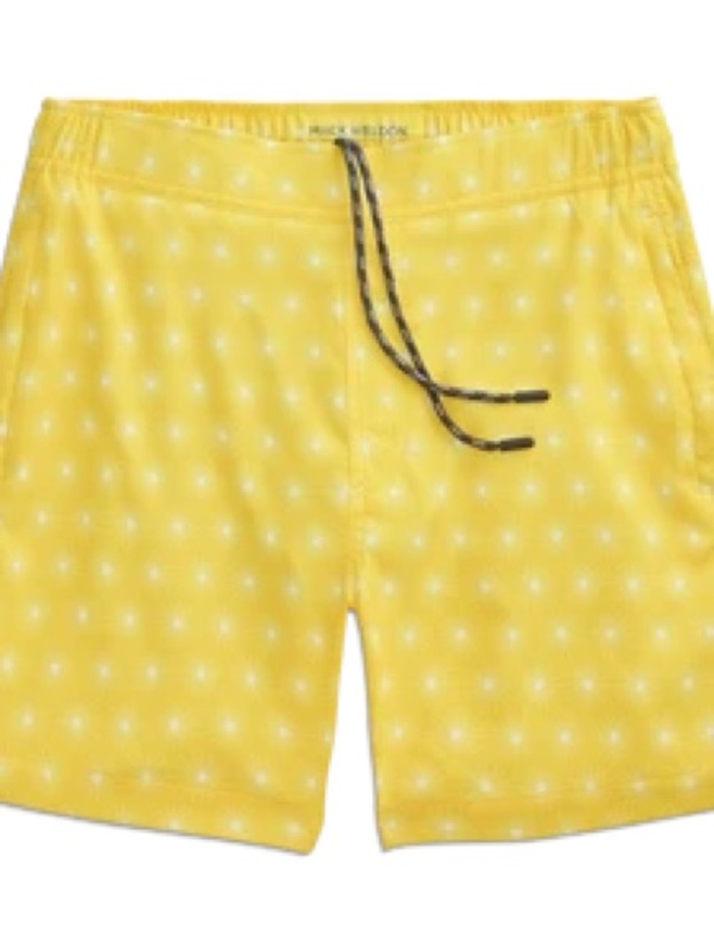 MACK WELDON SUNBURST YELLOW SWIM SHORT MEDIUM